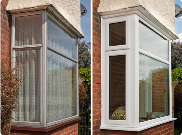 تعویض پنجره های دوجداره upvc با پنجره های قدیمی در یک روز بدونه تخریب